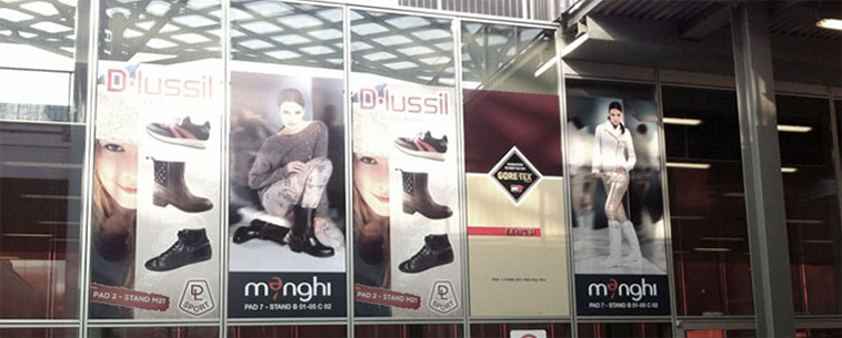 Werplanen aus blickdichtem Frontlit